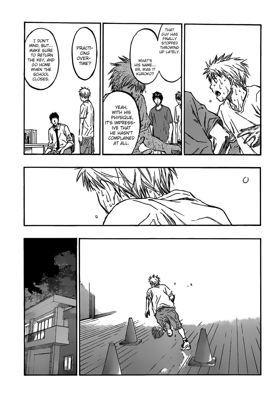 Kuroko no Basket Chapter 205 page 7 - Chapter 205: I No Longer Know
