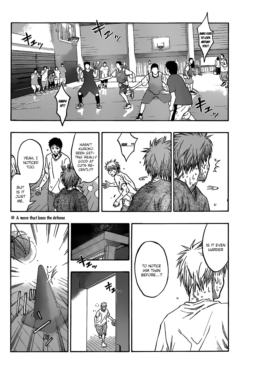 Kuroko no Basket Chapter 206 page 15 - Chapter 206: It's Up To Him