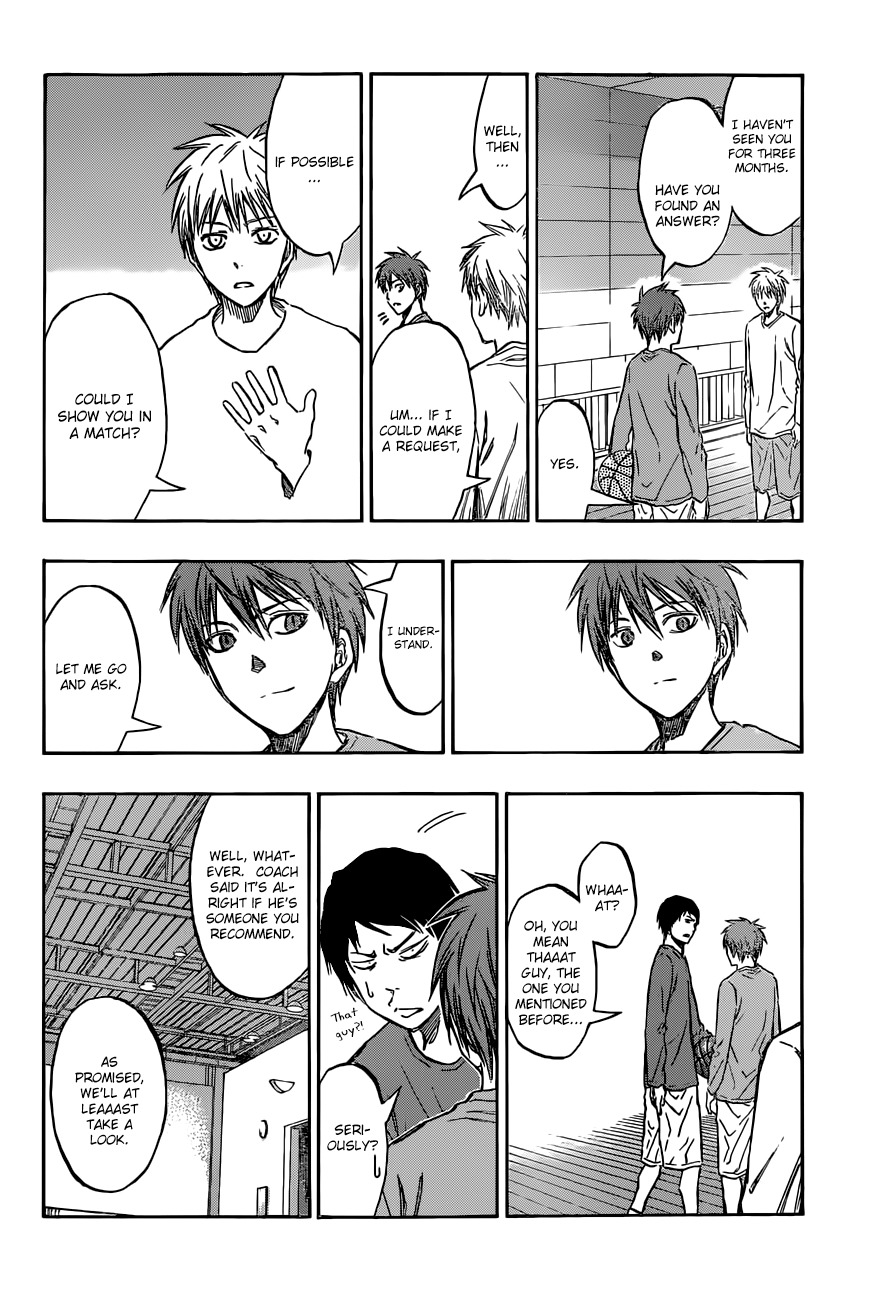 Kuroko no Basket Chapter 206 page 17 - Chapter 206: It's Up To Him