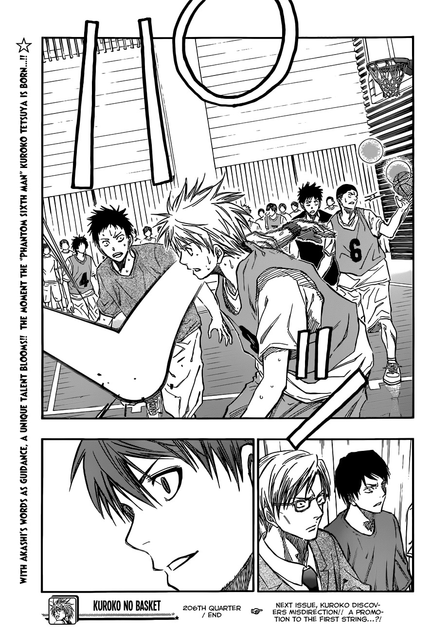 Kuroko no Basket Chapter 206 page 20 - Chapter 206: It's Up To Him