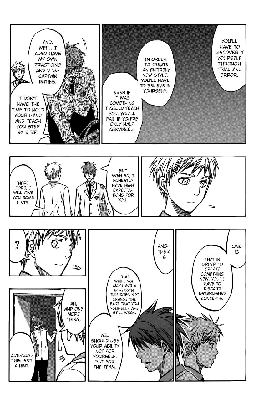 Kuroko no Basket Chapter 206 page 7 - Chapter 206: It's Up To Him