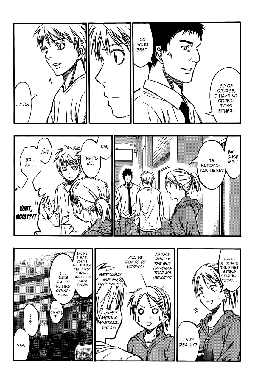 Kuroko no Basket Chapter 207 page 10 - Chapter 207: Welcome