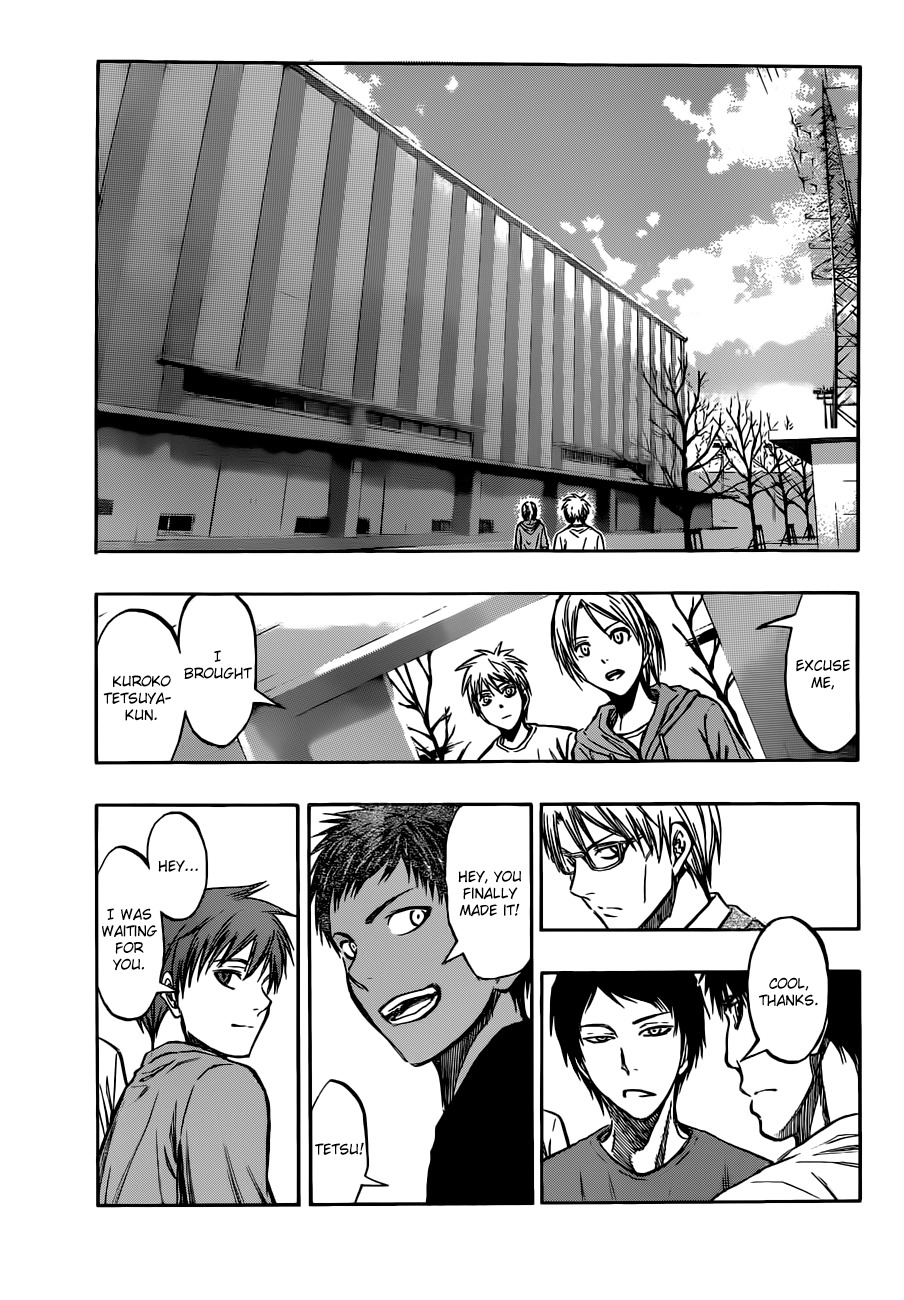 Kuroko no Basket Chapter 207 page 11 - Chapter 207: Welcome