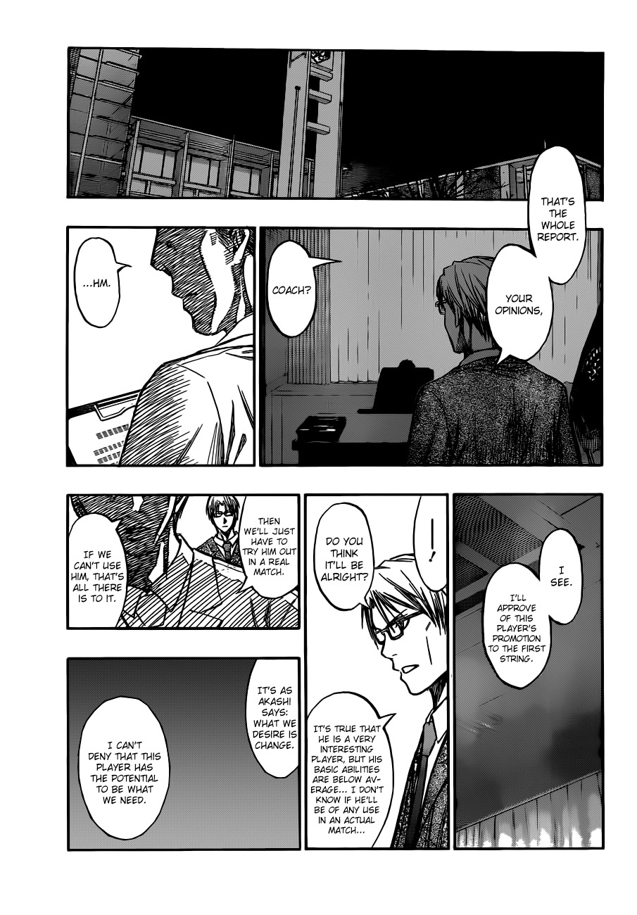 Kuroko no Basket Chapter 207 page 7 - Chapter 207: Welcome