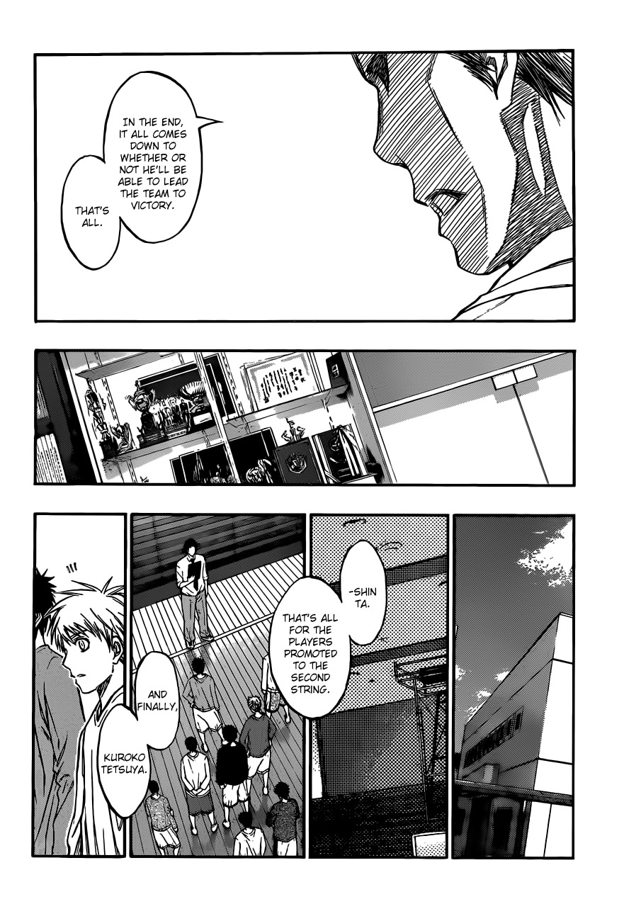 Kuroko no Basket Chapter 207 page 8 - Chapter 207: Welcome