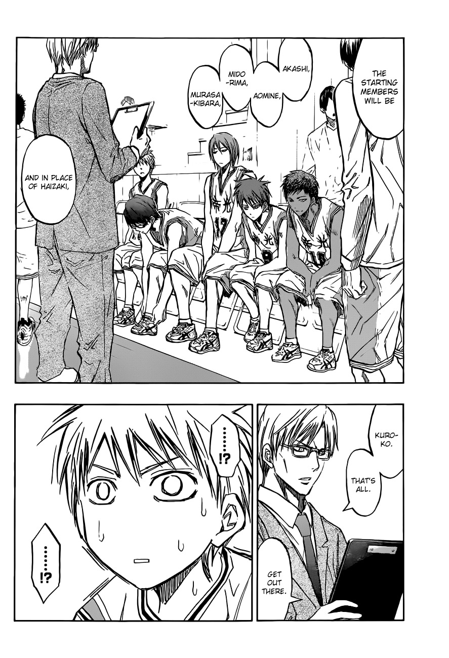 Kuroko no Basket Chapter 208 page 12 - Chapter 208: I'm Alright