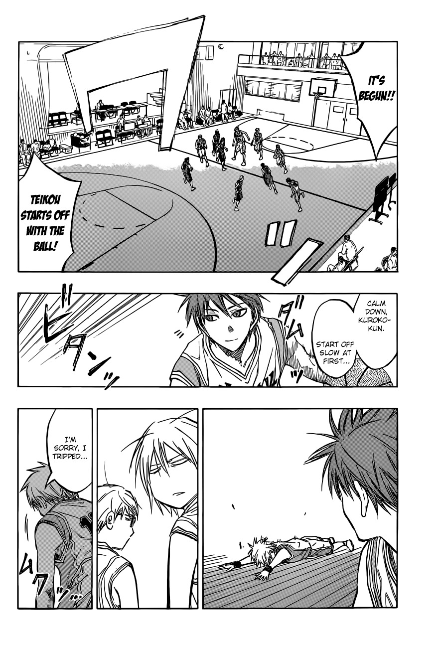 Kuroko no Basket Chapter 208 page 14 - Chapter 208: I'm Alright