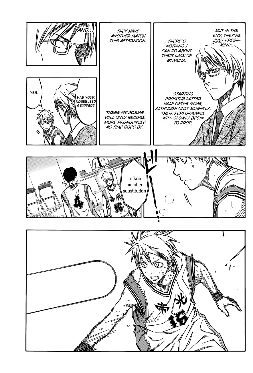 Kuroko no Basket Chapter 208 page 21 - Chapter 208: I'm Alright