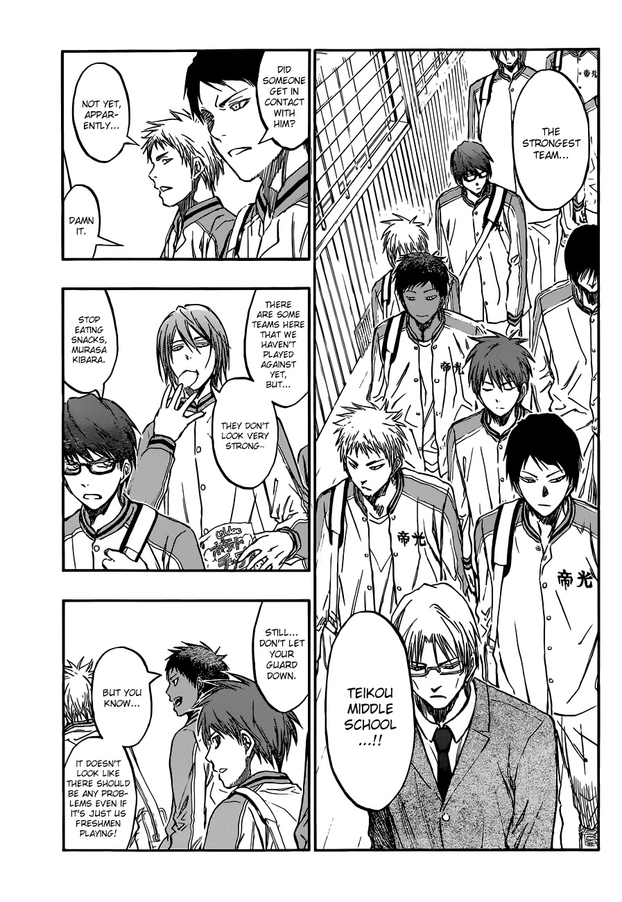 Kuroko no Basket Chapter 208 page 9 - Chapter 208: I'm Alright