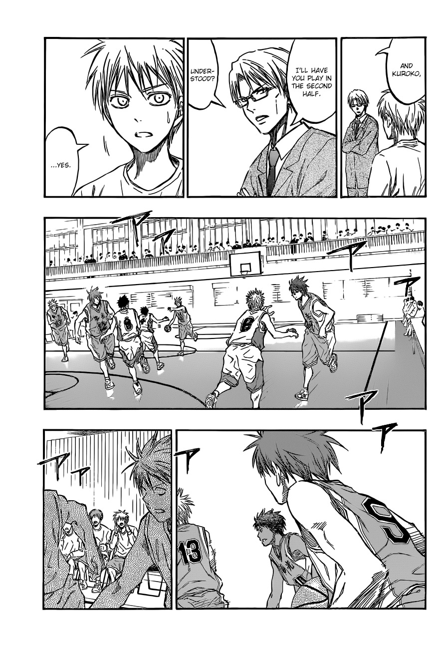 Kuroko no Basket Chapter 209 page 11 - Chapter 209: You Can Do It!
