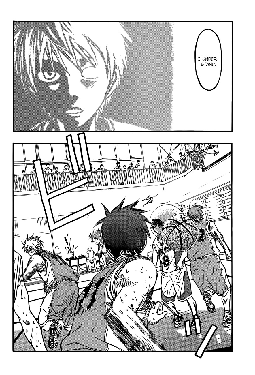 Kuroko no Basket Chapter 209 page 16 - Chapter 209: You Can Do It!