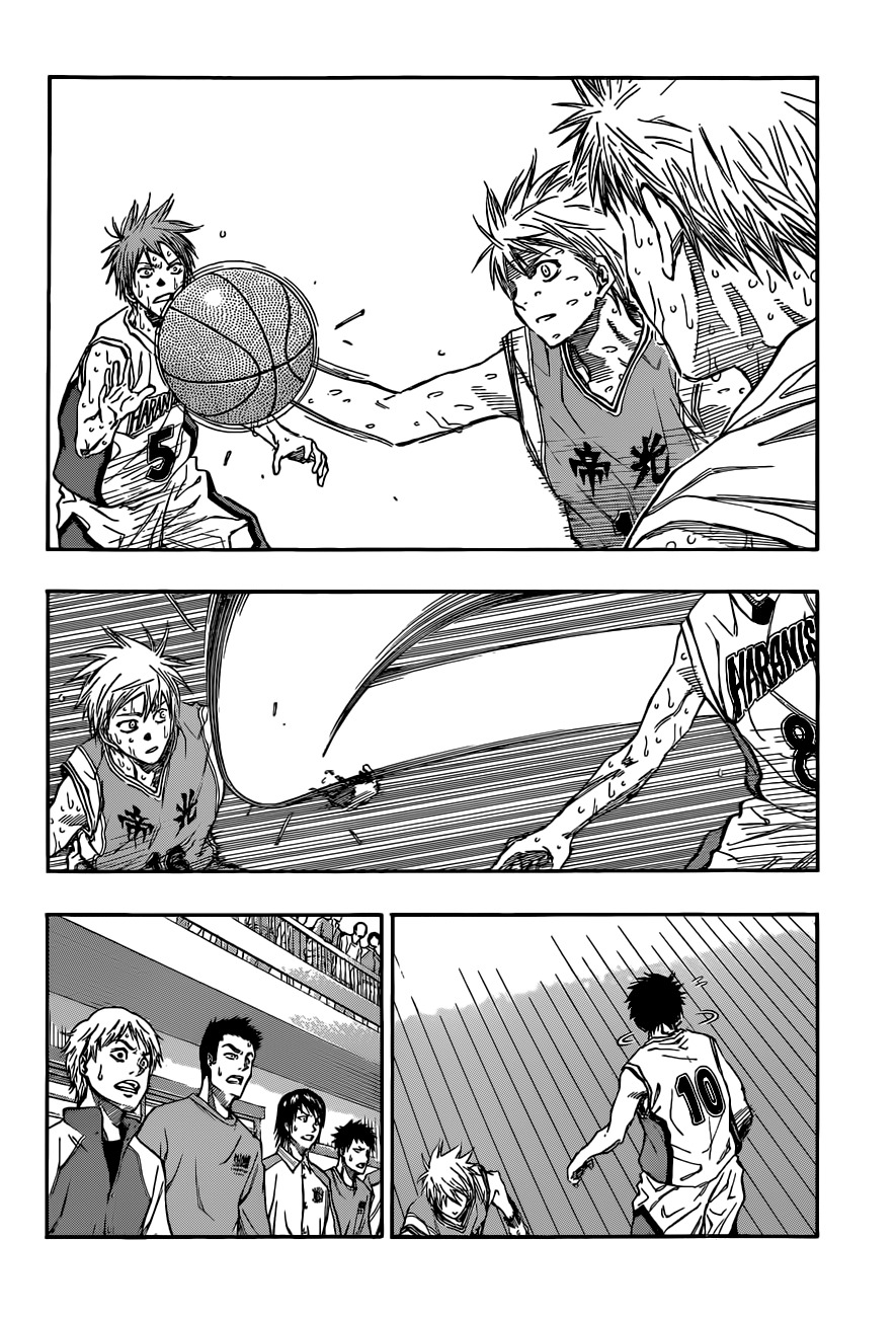 Kuroko no Basket Chapter 209 page 18 - Chapter 209: You Can Do It!