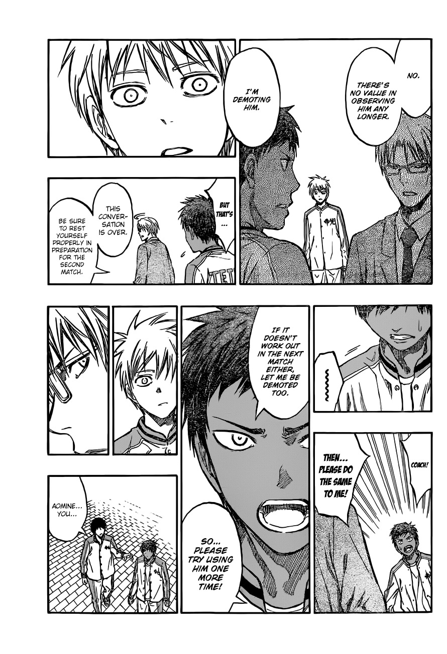 Kuroko no Basket Chapter 209 page 5 - Chapter 209: You Can Do It!