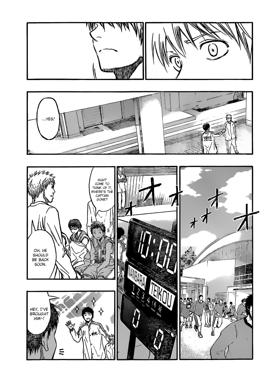 Kuroko no Basket Chapter 209 page 9 - Chapter 209: You Can Do It!