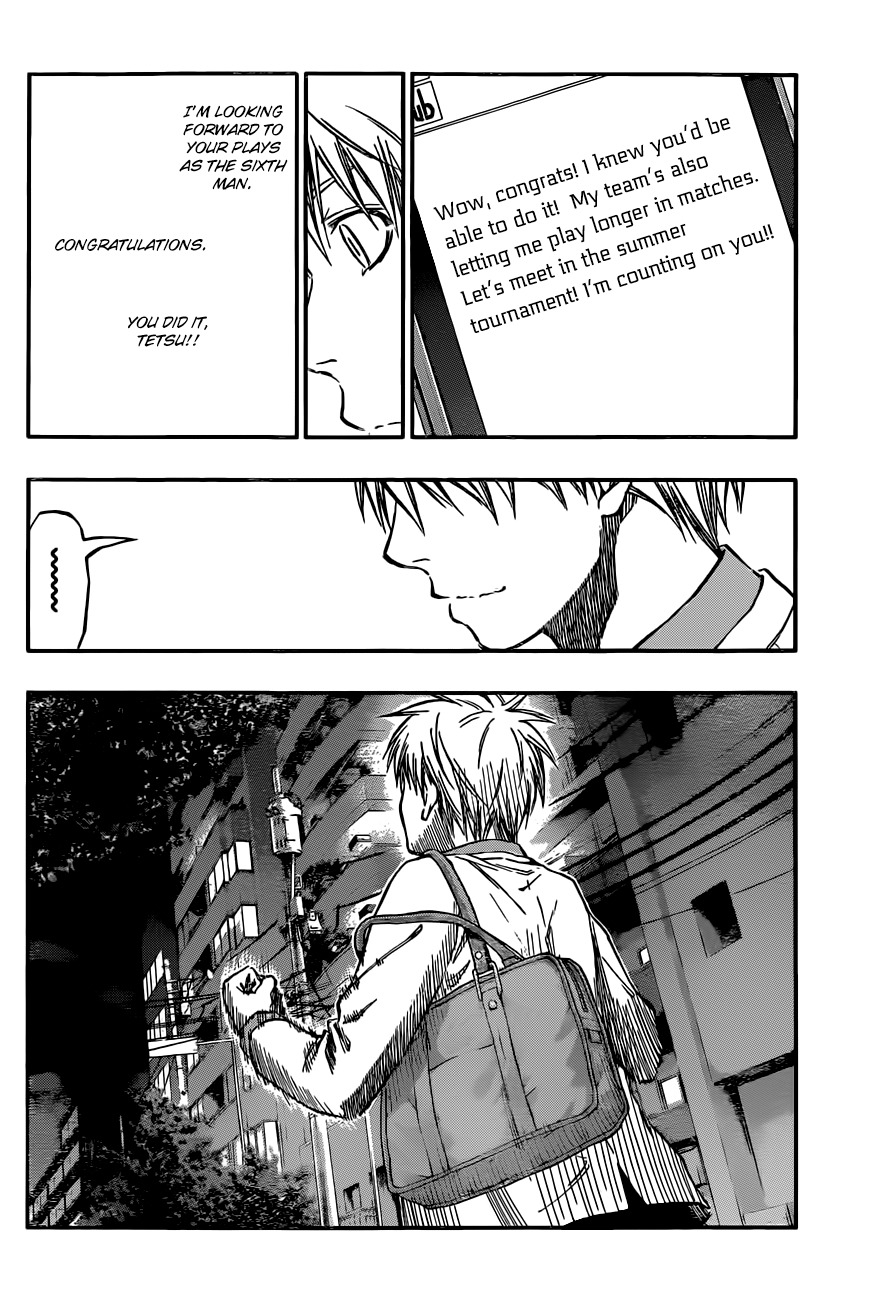 Kuroko no Basket Chapter 210 page 12 - Chapter 210: I Already Knew