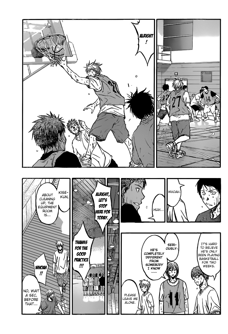 Kuroko no Basket Chapter 210 page 17 - Chapter 210: I Already Knew