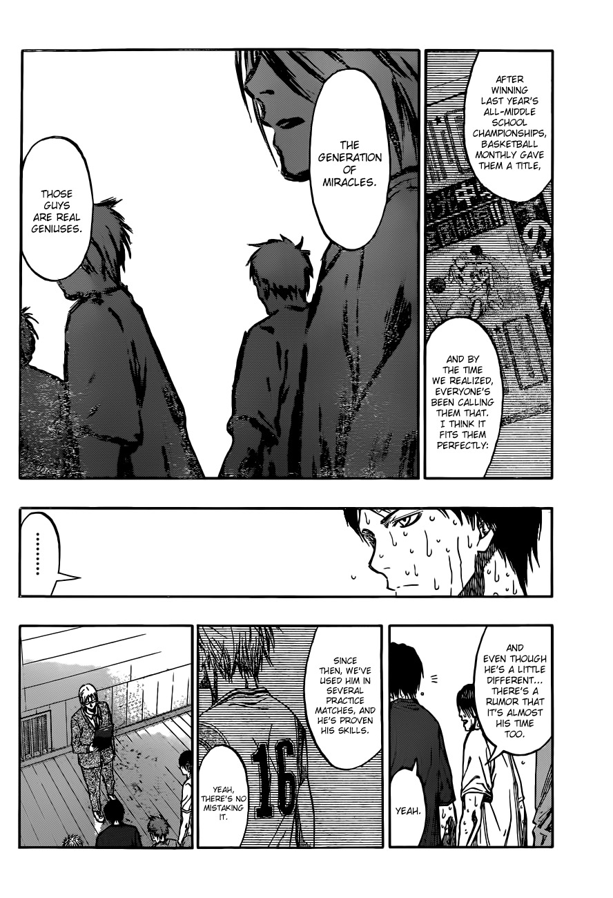 Kuroko no Basket Chapter 210 page 8 - Chapter 210: I Already Knew