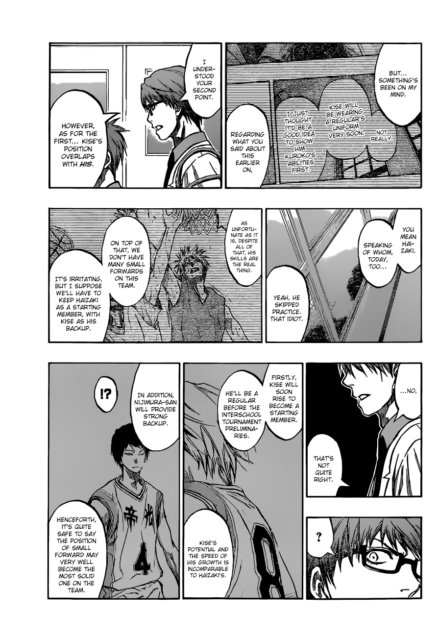 Kuroko no Basket Chapter 211 page 15 - Chapter 211: See You