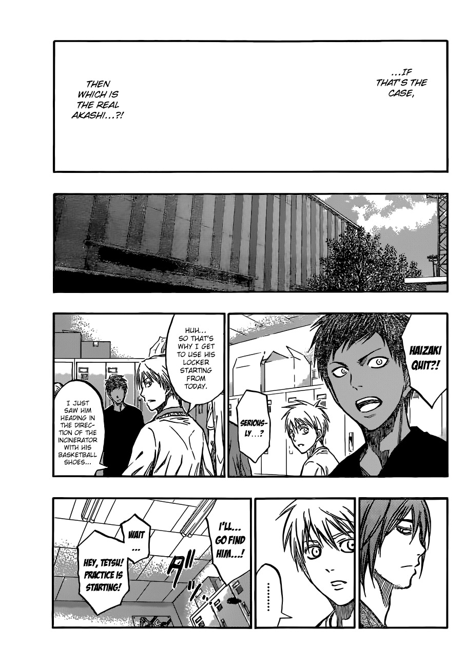 Kuroko no Basket Chapter 211 page 17 - Chapter 211: See You