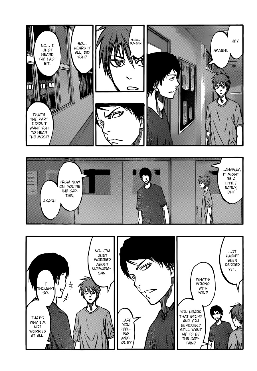 Kuroko no Basket Chapter 211 page 5 - Chapter 211: See You