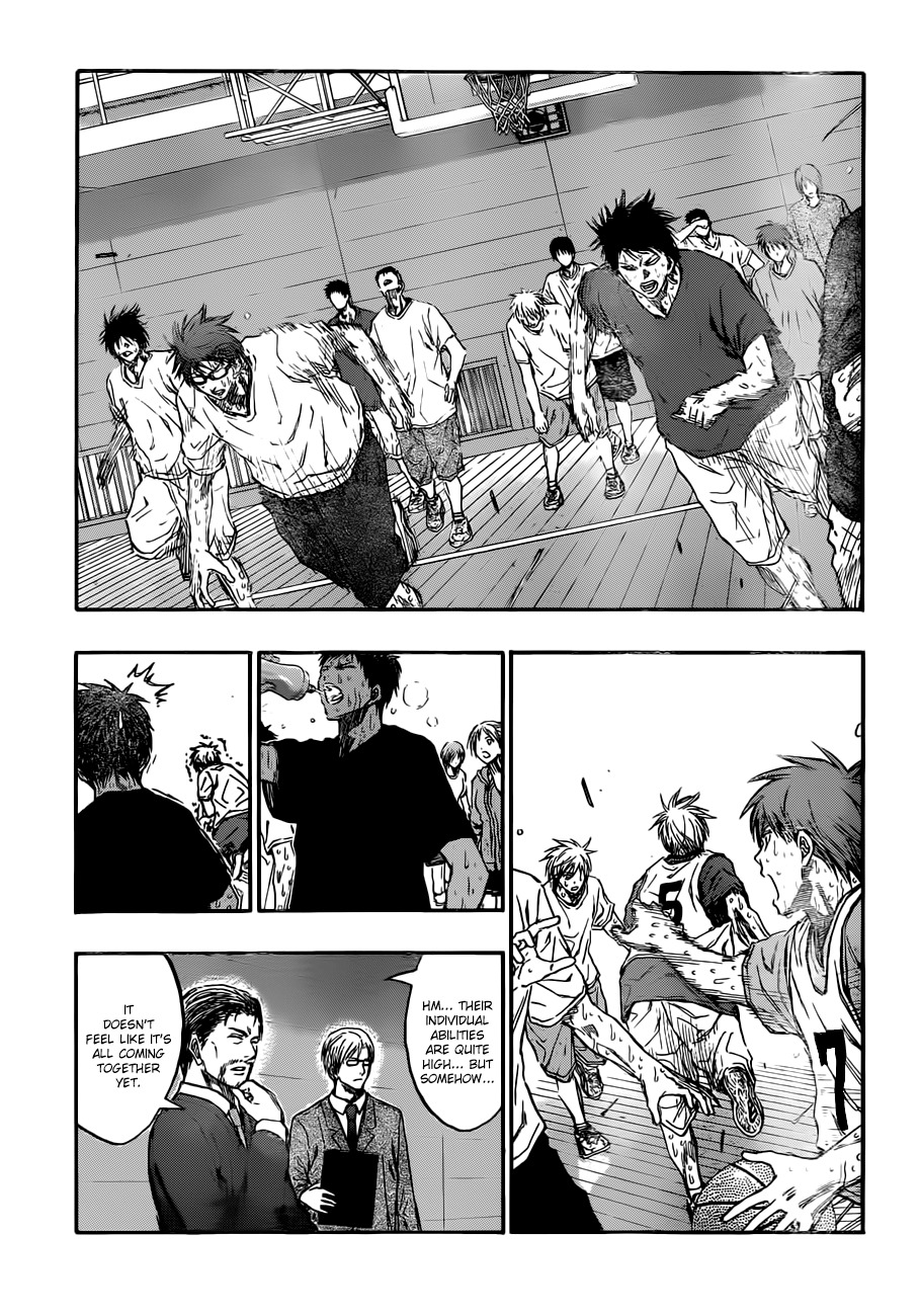 Kuroko no Basket Chapter 212 page 11 - Chapter 212: I Feel Like I Can't Lose