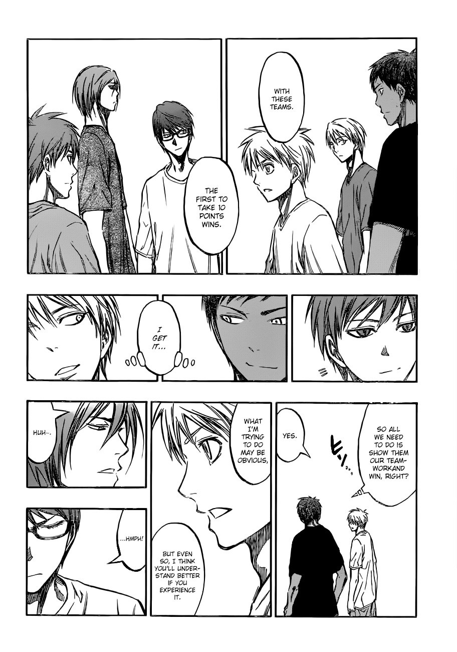 Kuroko no Basket Chapter 212 page 14 - Chapter 212: I Feel Like I Can't Lose
