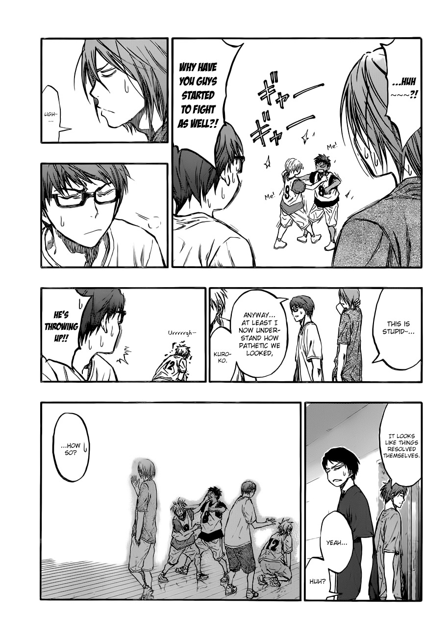 Kuroko no Basket Chapter 212 page 17 - Chapter 212: I Feel Like I Can't Lose