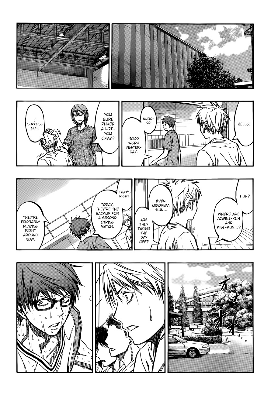 Kuroko no Basket Chapter 212 page 18 - Chapter 212: I Feel Like I Can't Lose