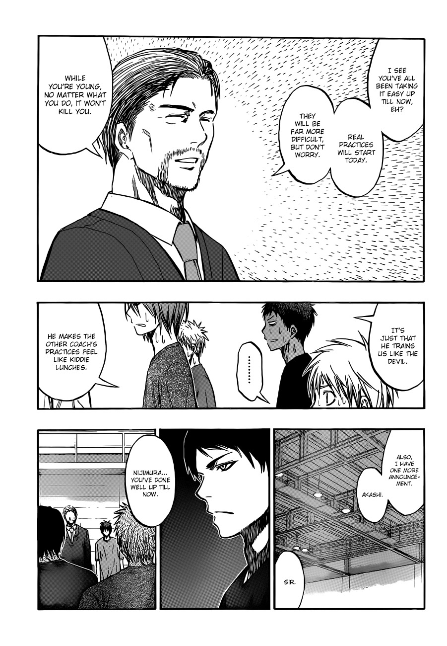 Kuroko no Basket Chapter 212 page 7 - Chapter 212: I Feel Like I Can't Lose