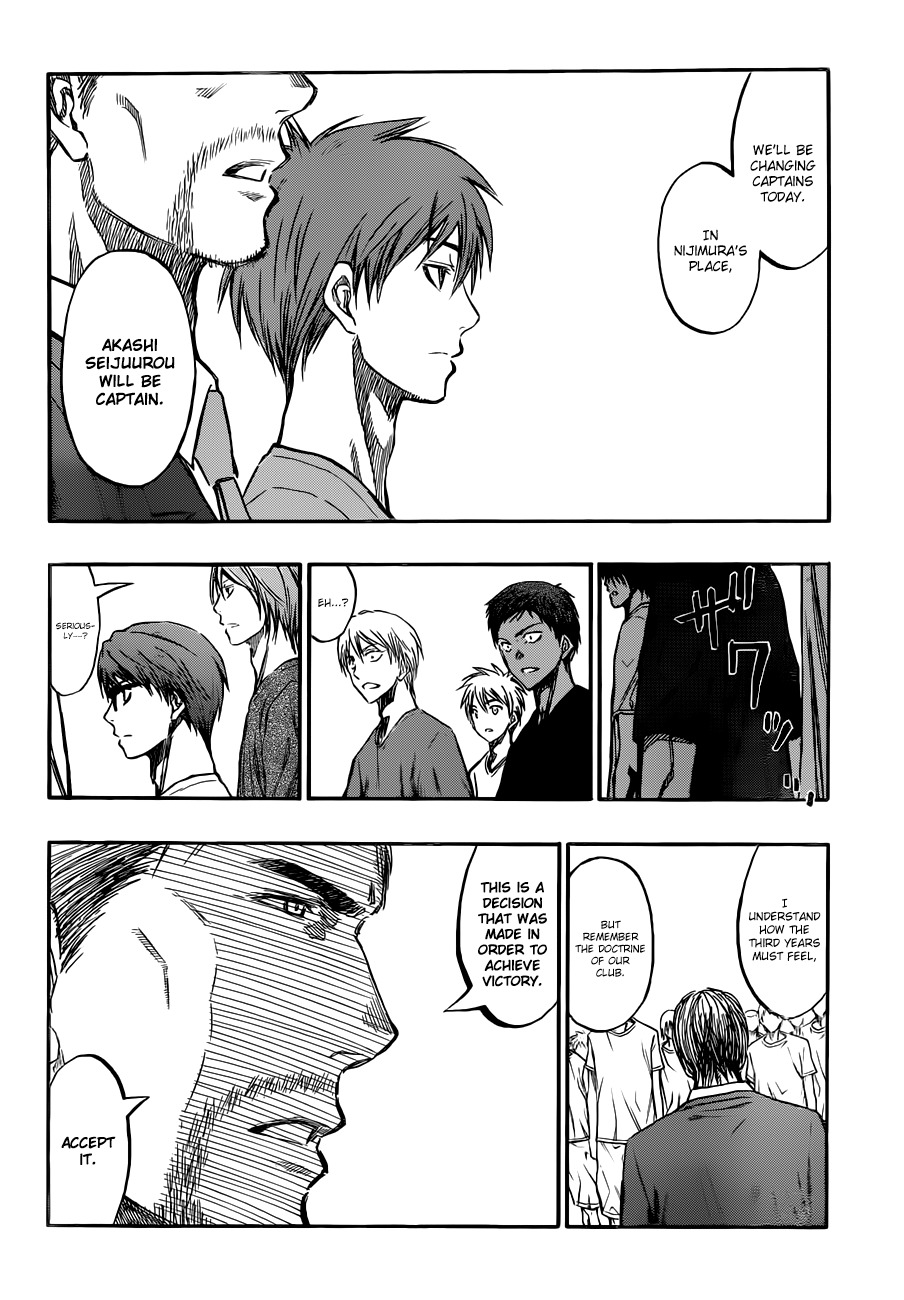 Kuroko no Basket Chapter 212 page 8 - Chapter 212: I Feel Like I Can't Lose
