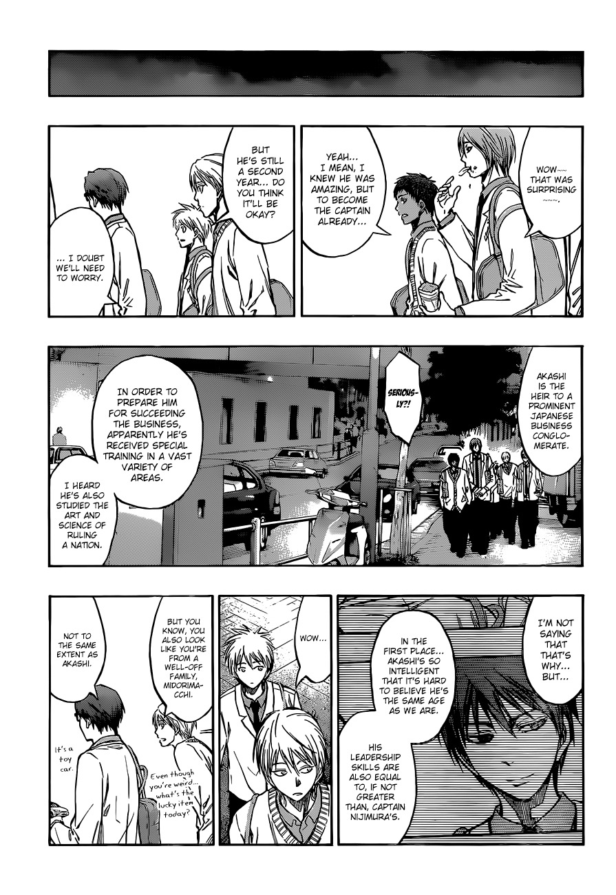 Kuroko no Basket Chapter 212 page 9 - Chapter 212: I Feel Like I Can't Lose