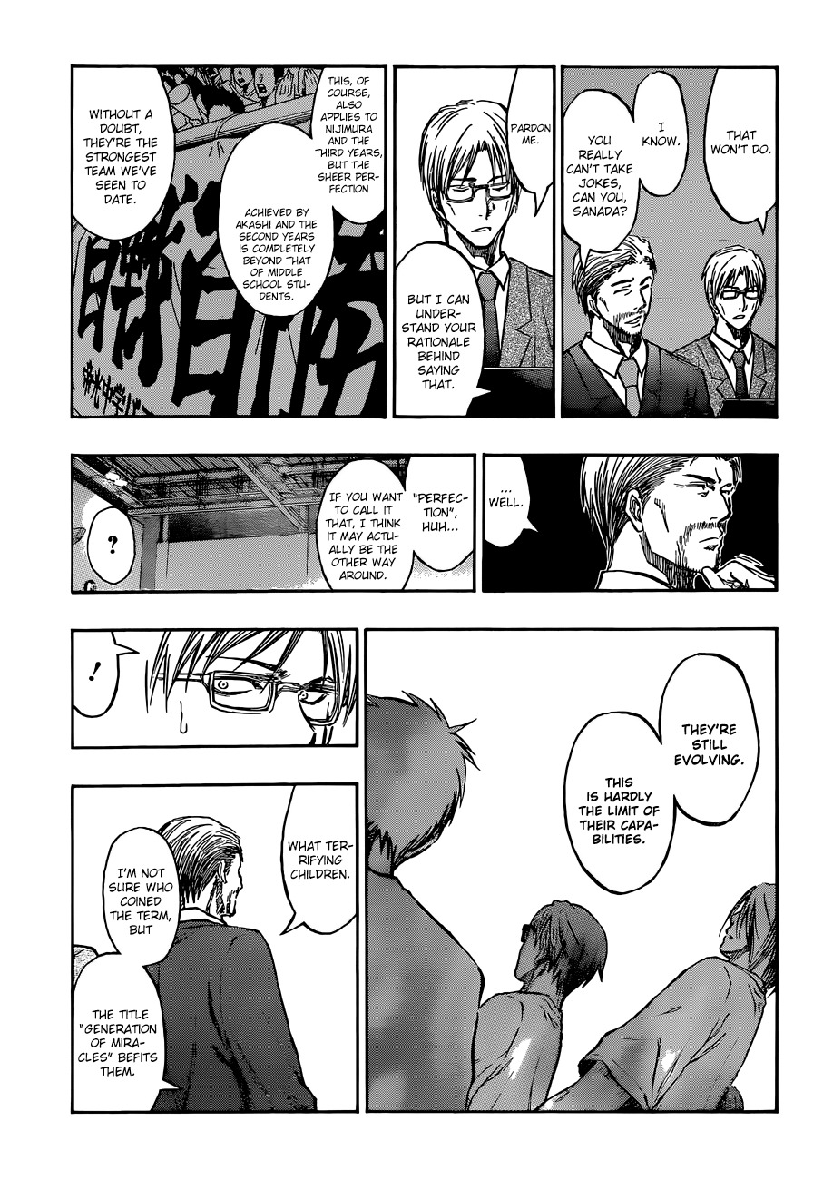 Kuroko no Basket Chapter 213 page 11 - Chapter 213: The Lion And The Rabbit