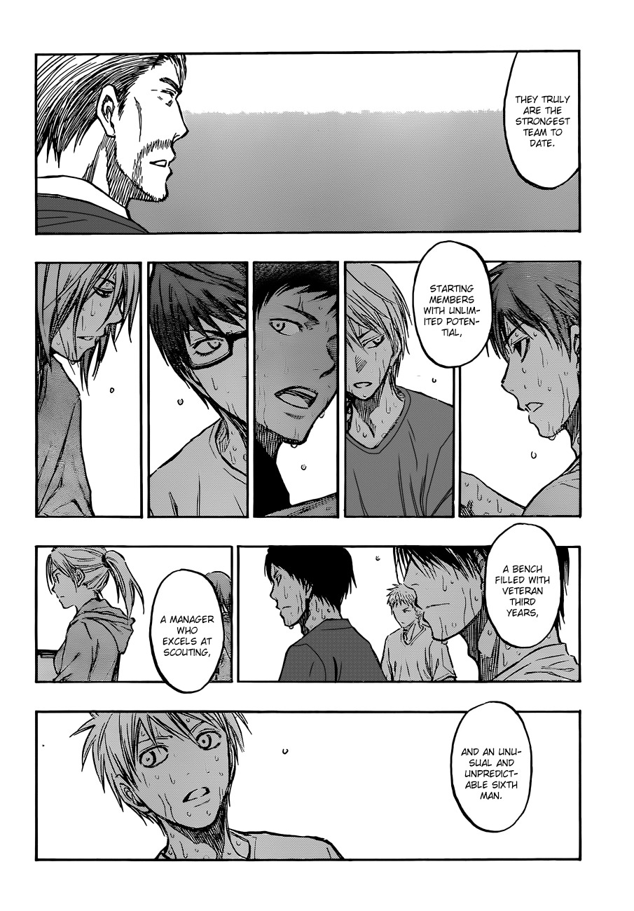 Kuroko no Basket Chapter 213 page 12 - Chapter 213: The Lion And The Rabbit