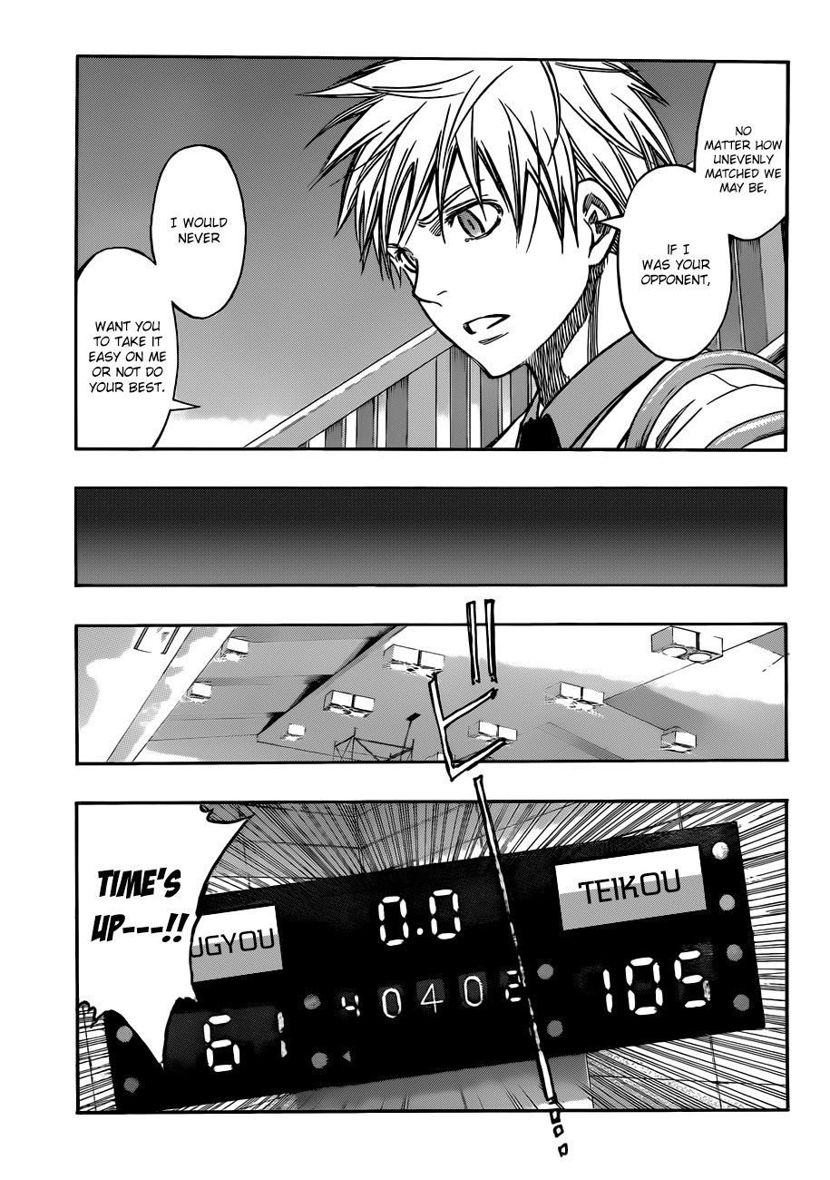Kuroko no Basket Chapter 214 page 15 - Chapter 214: I'm Looking Forward To It!