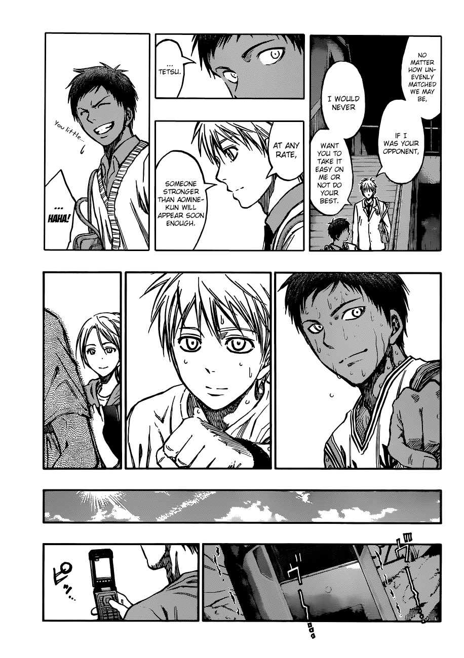 Kuroko no Basket Chapter 214 page 17 - Chapter 214: I'm Looking Forward To It!