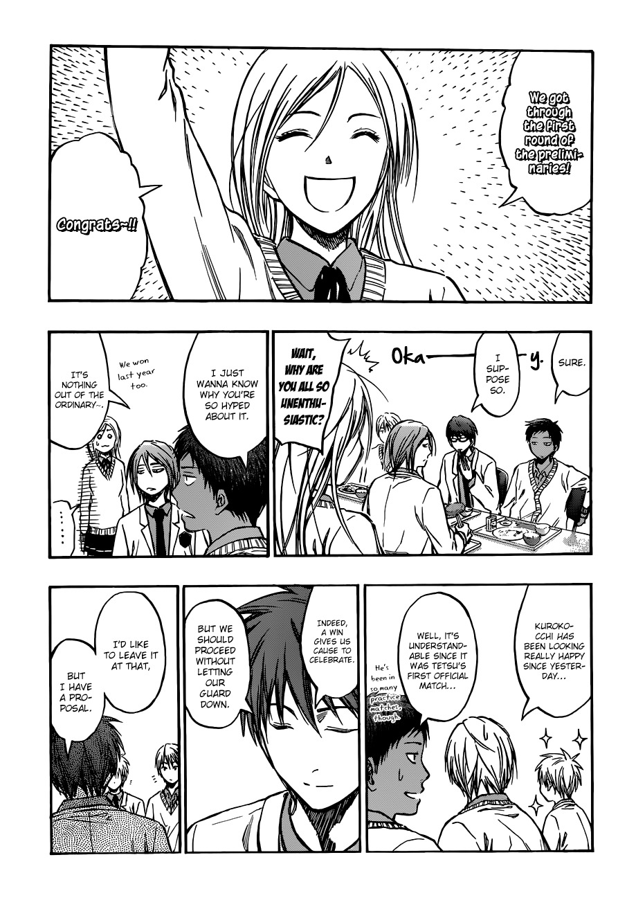 Kuroko no Basket Chapter 214 page 3 - Chapter 214: I'm Looking Forward To It!