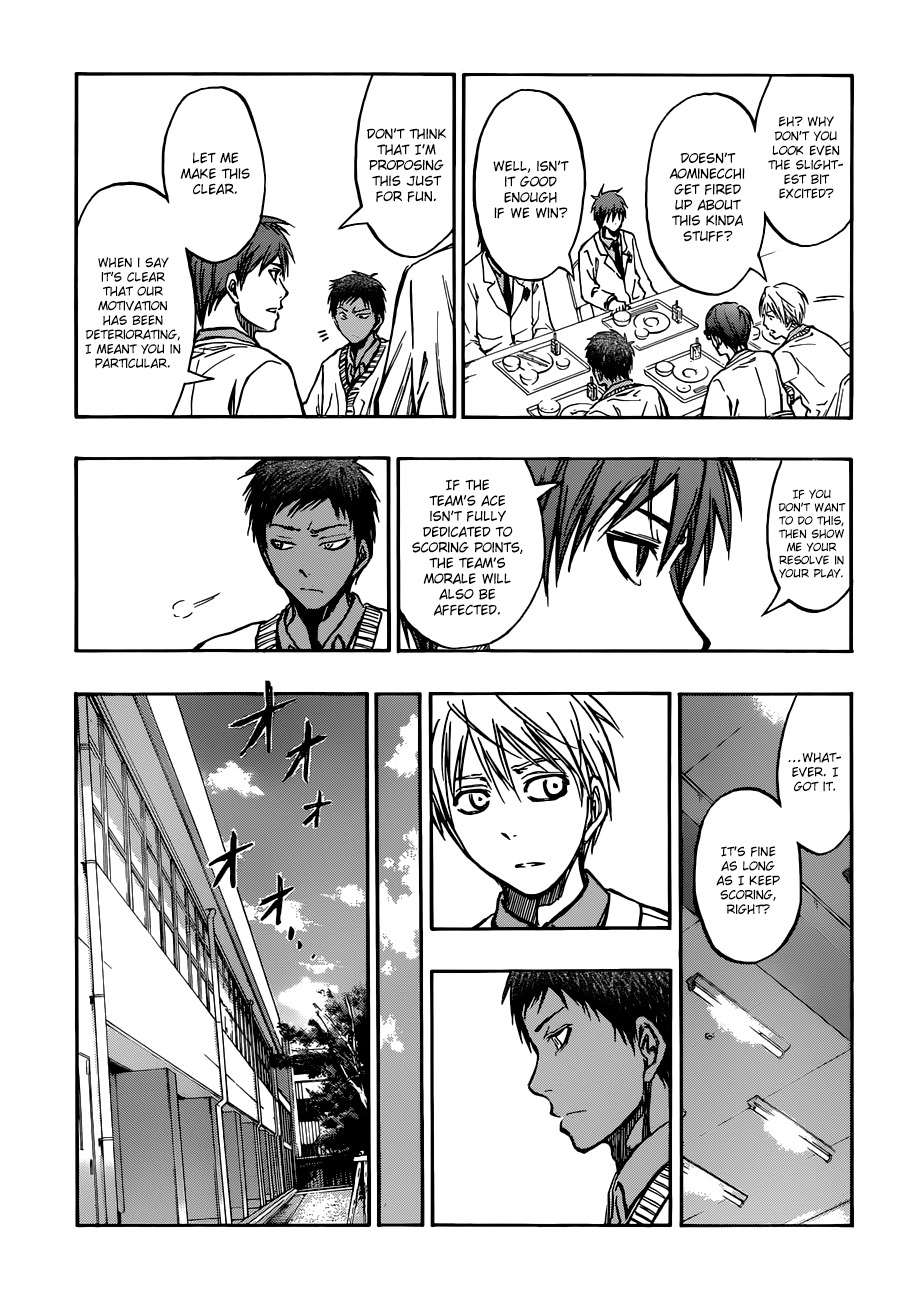 Kuroko no Basket Chapter 214 page 5 - Chapter 214: I'm Looking Forward To It!