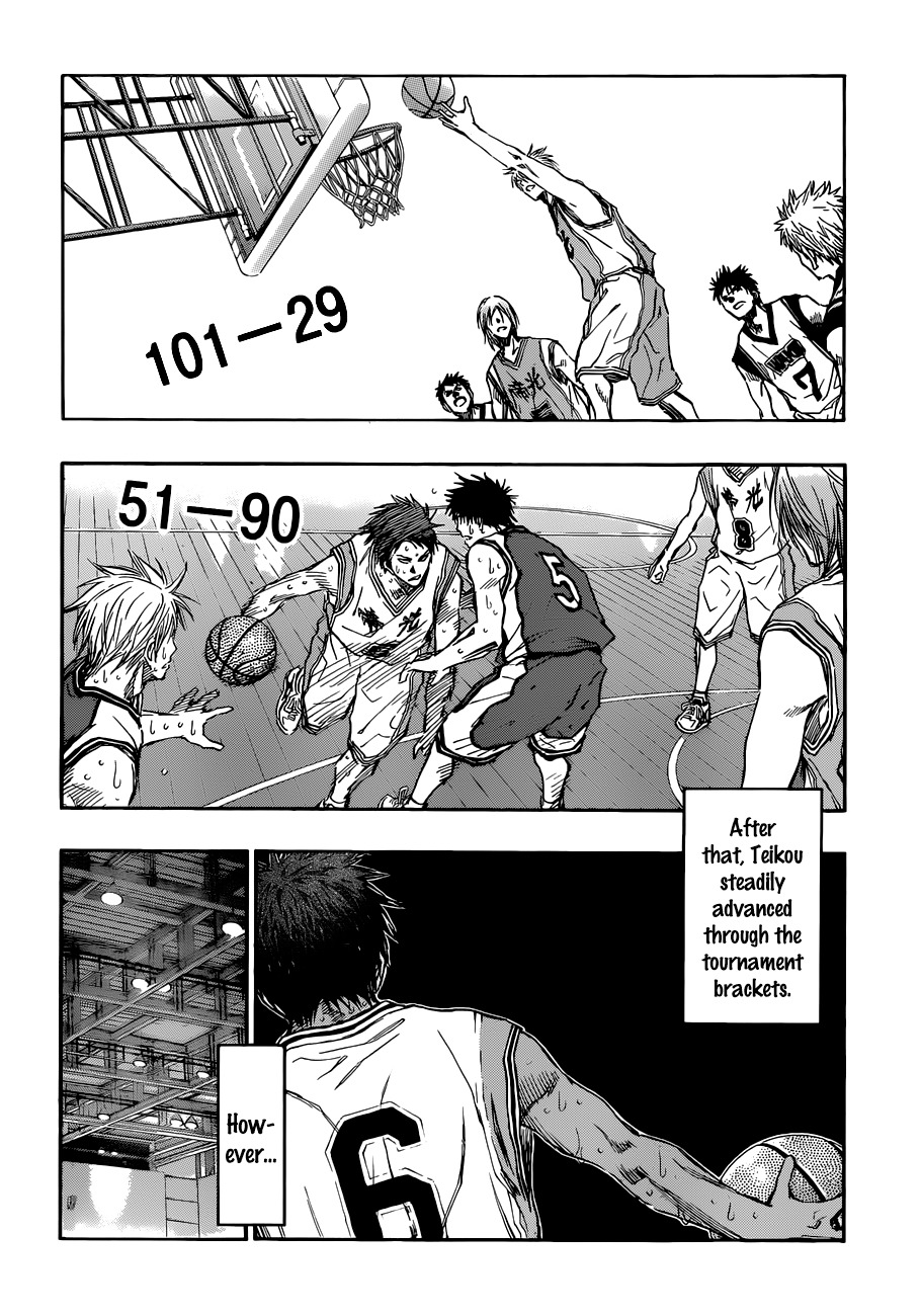 Kuroko no Basket Chapter 214 page 6 - Chapter 214: I'm Looking Forward To It!