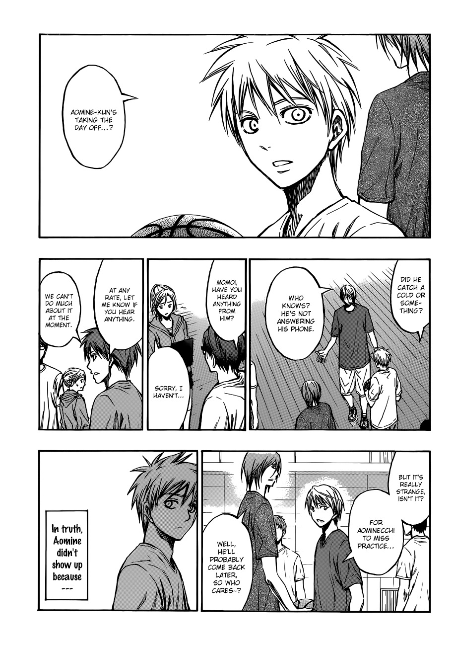 Kuroko no Basket Chapter 214 page 7 - Chapter 214: I'm Looking Forward To It!