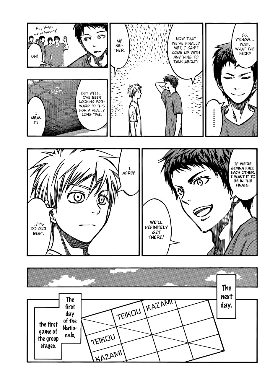 Kuroko no Basket Chapter 215 page 11 - Chapter 215: Let's Do Our Best