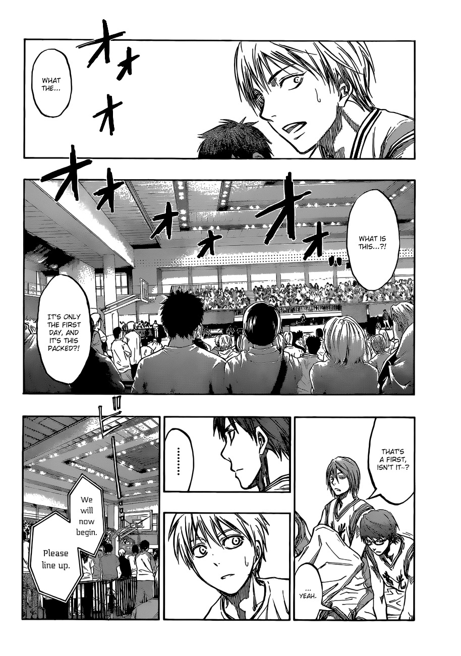 Kuroko no Basket Chapter 215 page 12 - Chapter 215: Let's Do Our Best