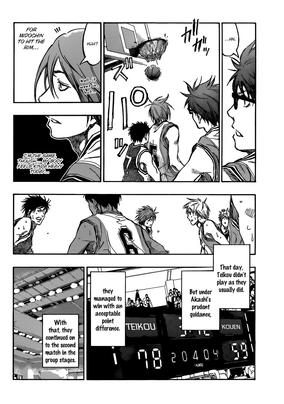 Kuroko no Basket Chapter 215 page 16 - Chapter 215: Let's Do Our Best