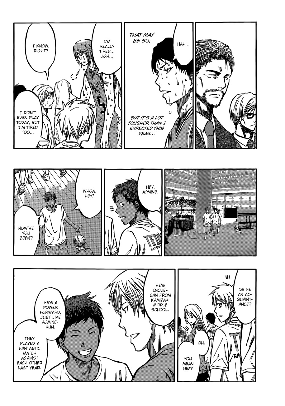 Kuroko no Basket Chapter 215 page 18 - Chapter 215: Let's Do Our Best