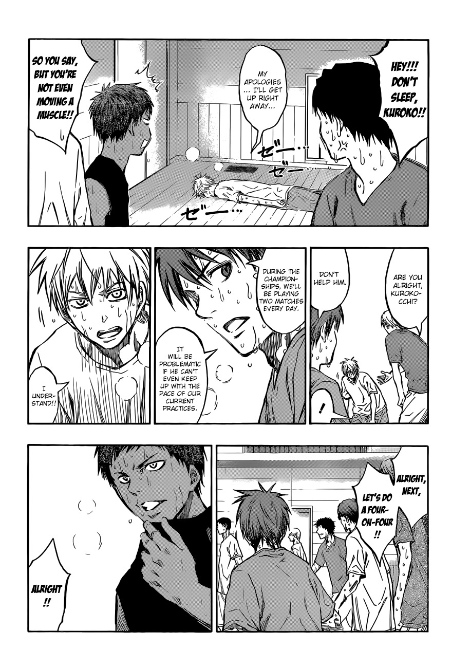 Kuroko no Basket Chapter 215 page 4 - Chapter 215: Let's Do Our Best