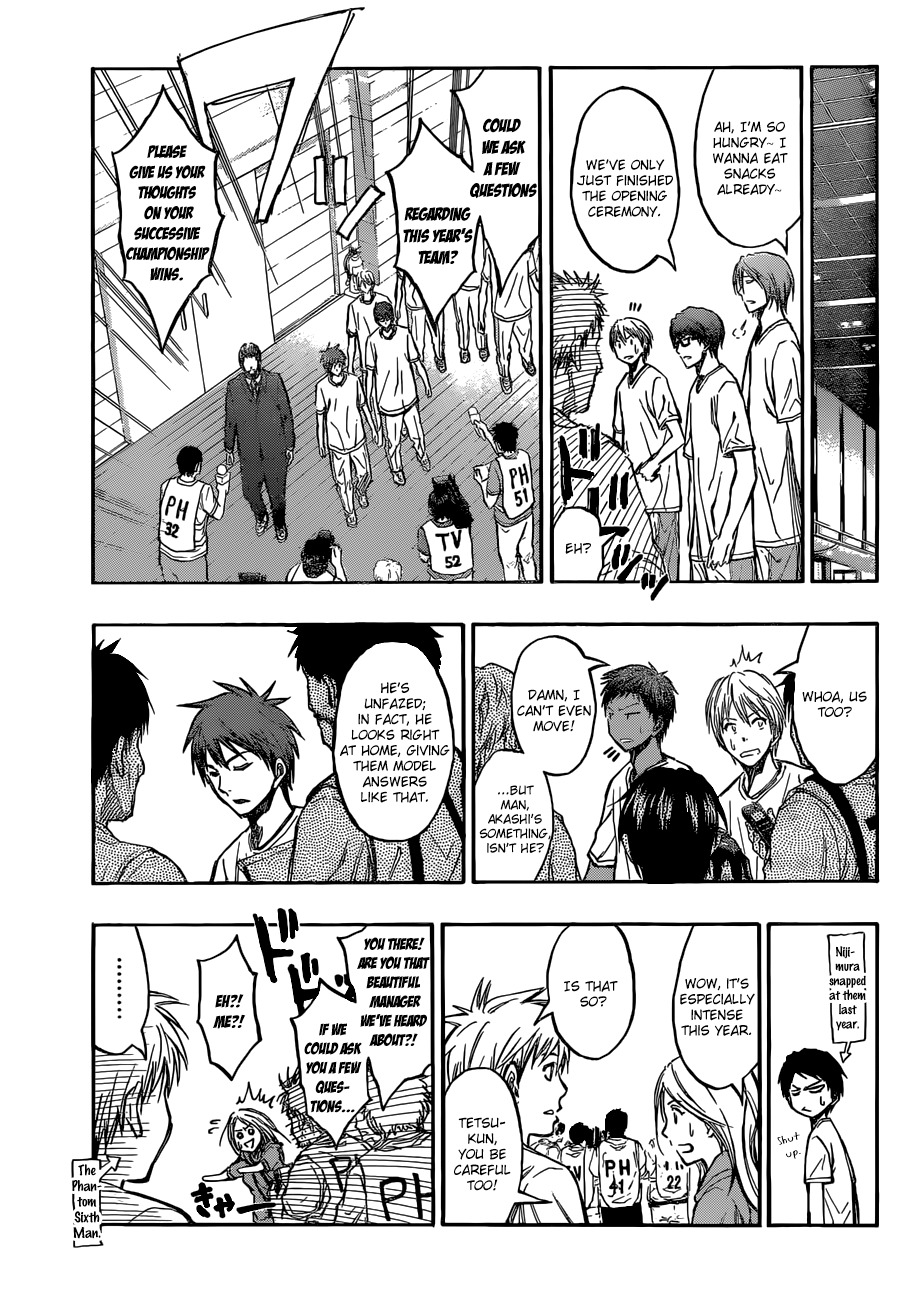 Kuroko no Basket Chapter 215 page 9 - Chapter 215: Let's Do Our Best