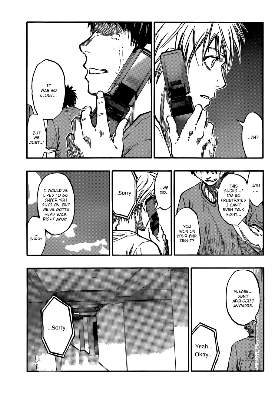 Kuroko no Basket Chapter 216 page 13 - Chapter 216: ...Sorry