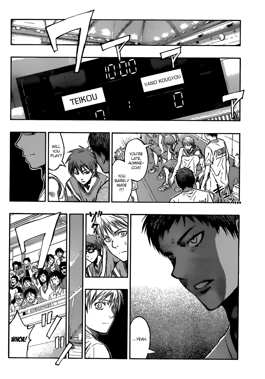 Kuroko no Basket Chapter 216 page 14 - Chapter 216: ...Sorry