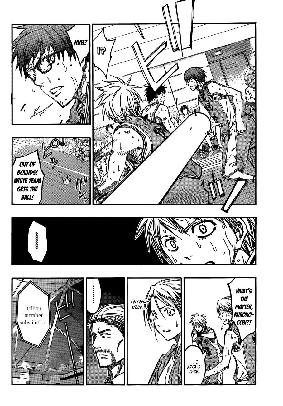 Kuroko no Basket Chapter 216 page 16 - Chapter 216: ...Sorry