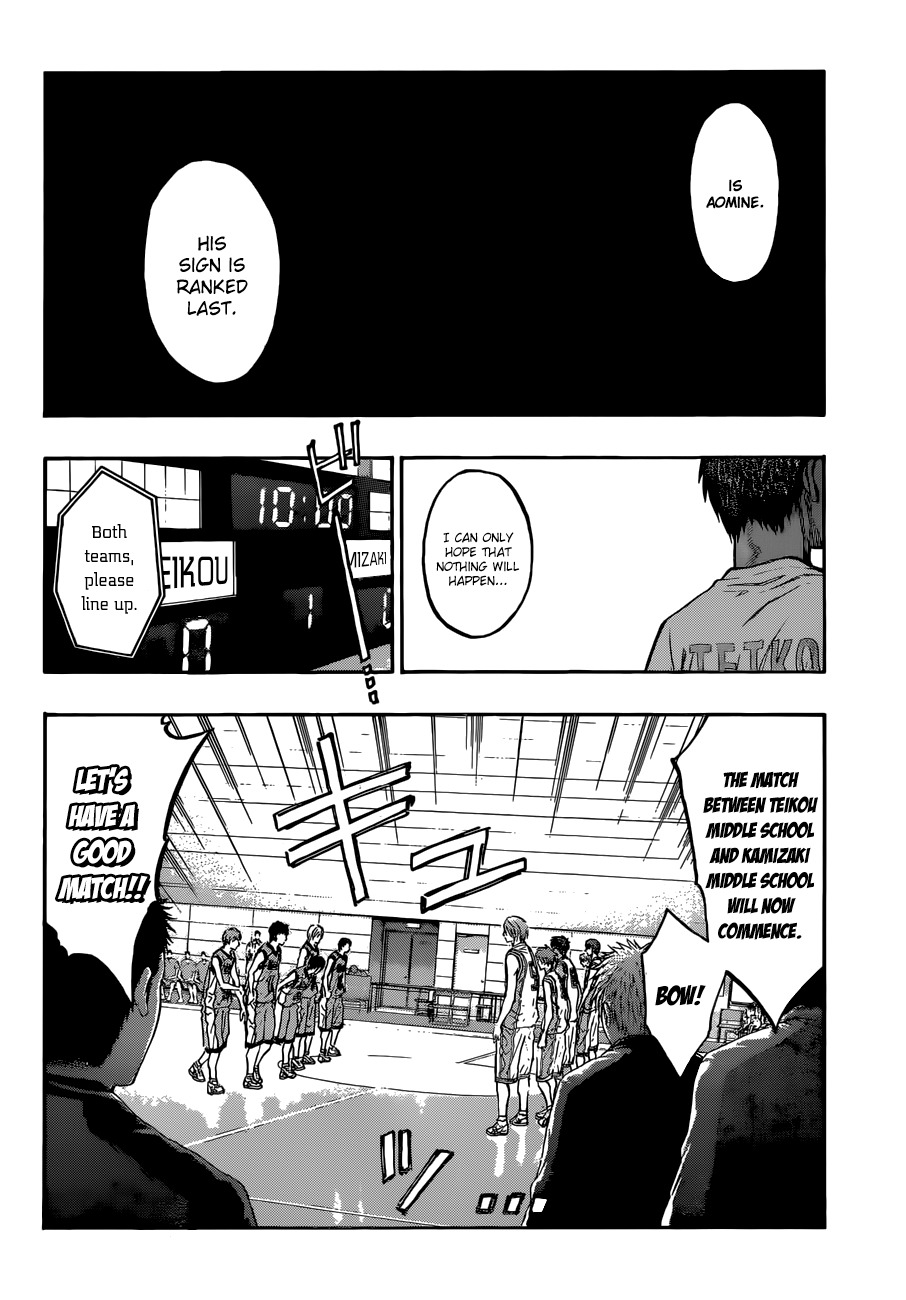 Kuroko no Basket Chapter 216 page 4 - Chapter 216: ...Sorry