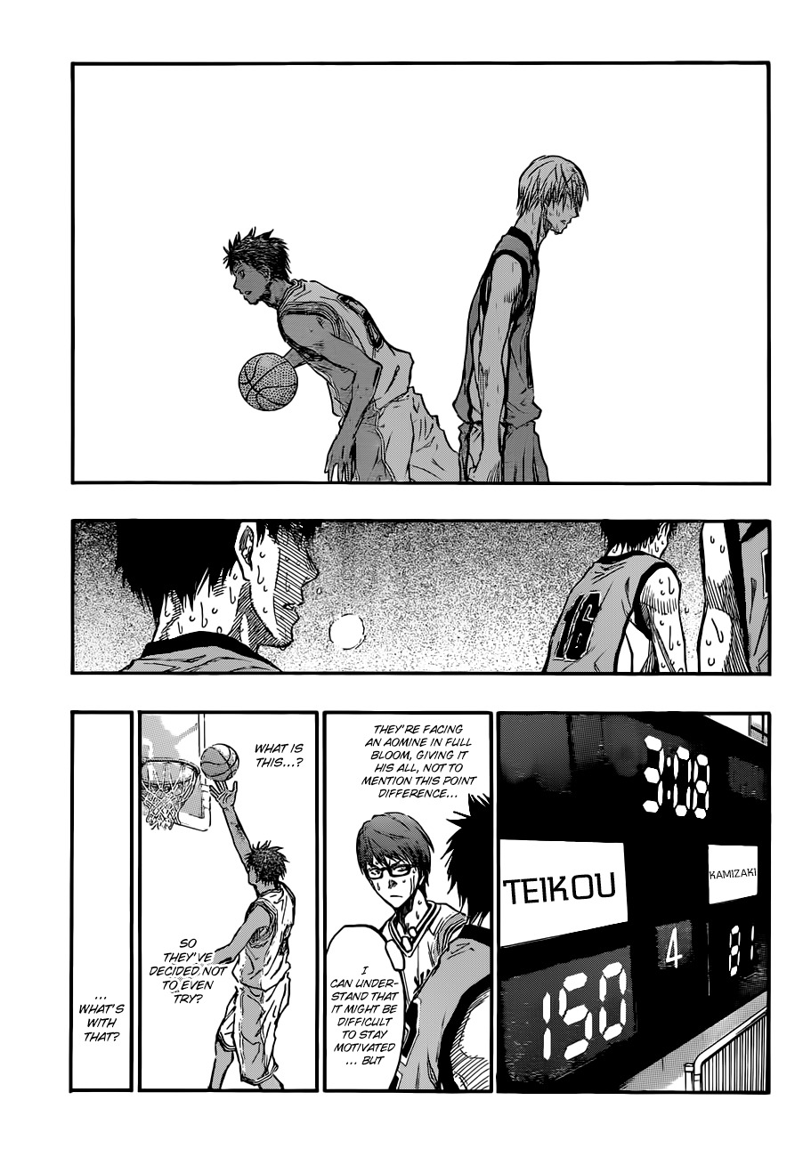 Kuroko no Basket Chapter 216 page 7 - Chapter 216: ...Sorry